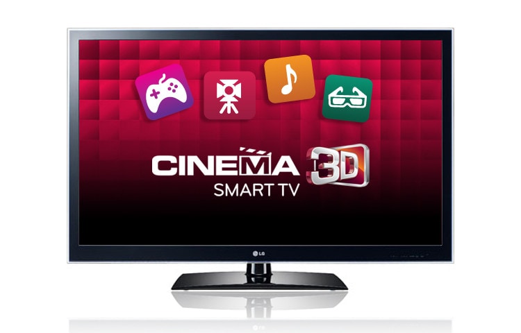 Vue avant de CINEMA 3D | SMART TV | 2D to 3D Converting | DEL Plus | DLNA Certified® 42LW5600