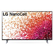 Une vue de face du téléviseur NanoCell de LG