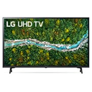  Vue de face du téléviseur UHD de LG