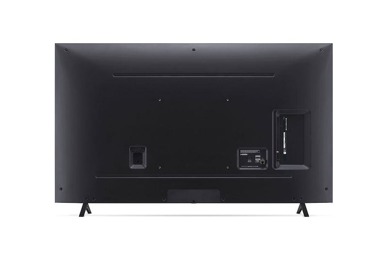 Vue arrière du téléviseur LG UHD, UT70