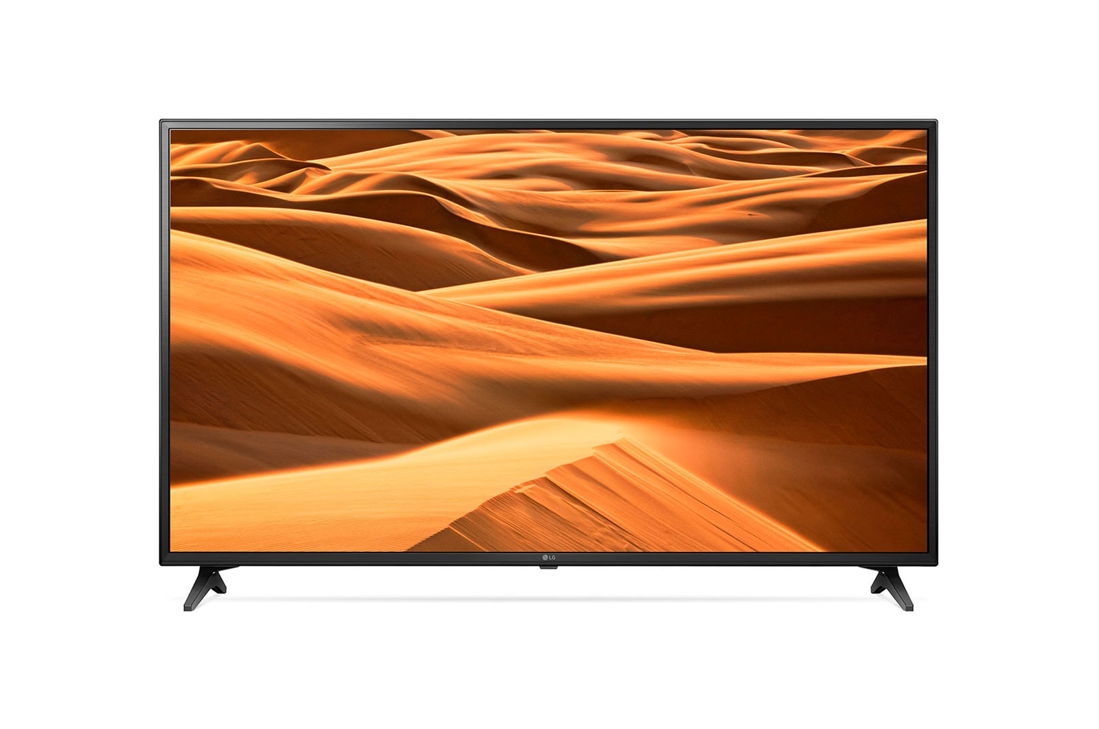 Vue avant de TÉLÉVISEUR UHD UM6900 DE 49 PO LG 49UM6900PUA