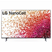 Une vue de face du téléviseur NanoCell de LG