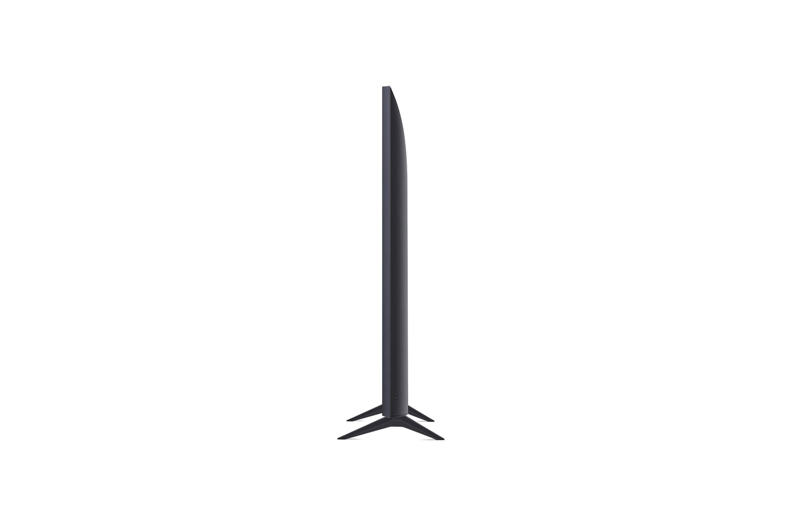 Vue latérale du téléviseur LG UHD, UT70