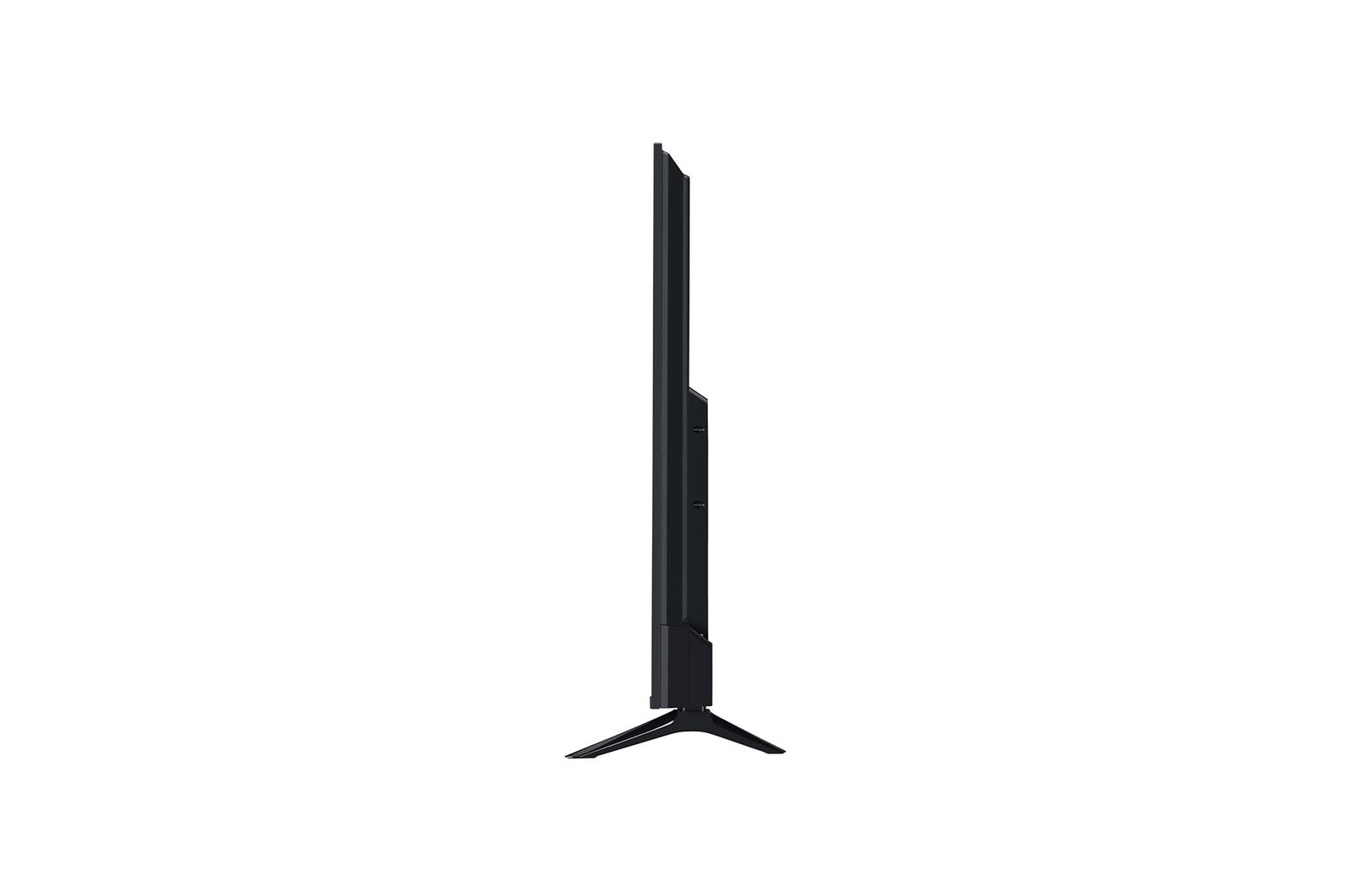 Vue latérale du téléviseur LG UHD, UT75