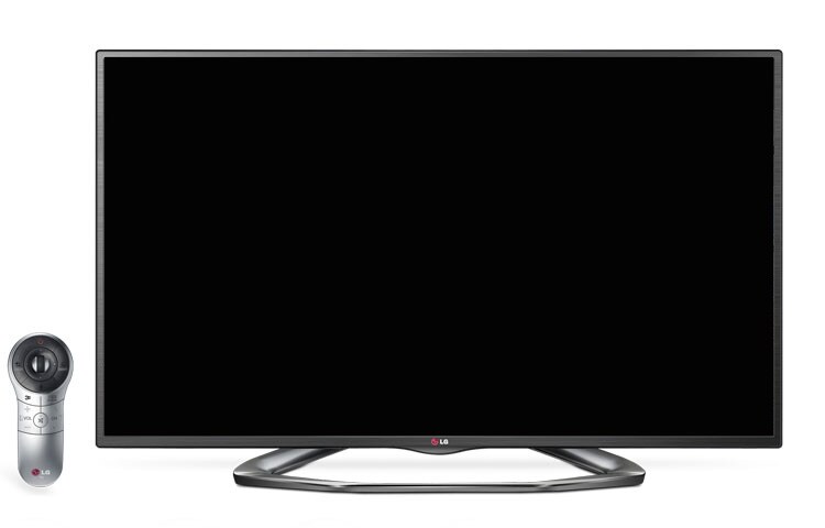 Vue avant de TÉLÉVISEUR LG DE 55 PO, 1080P, 120 HZ, DEL AVEC FONCTION SMART TV ET CINÉMA 3D  55LA6205