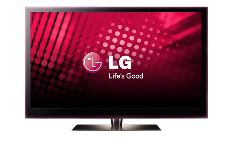 Vue avant de Ceux qui n&#39;aiment pas rester en place vont adorer l&#39;INFINIA ^MC LE7500 de LG. 55LE7500