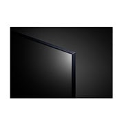 Gros plan du bord supérieur du LG UHD TV, UT70