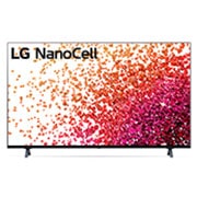 Une vue de face du téléviseur NanoCell de LG