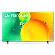 Une vue de face du téléviseur NanoCell de LG