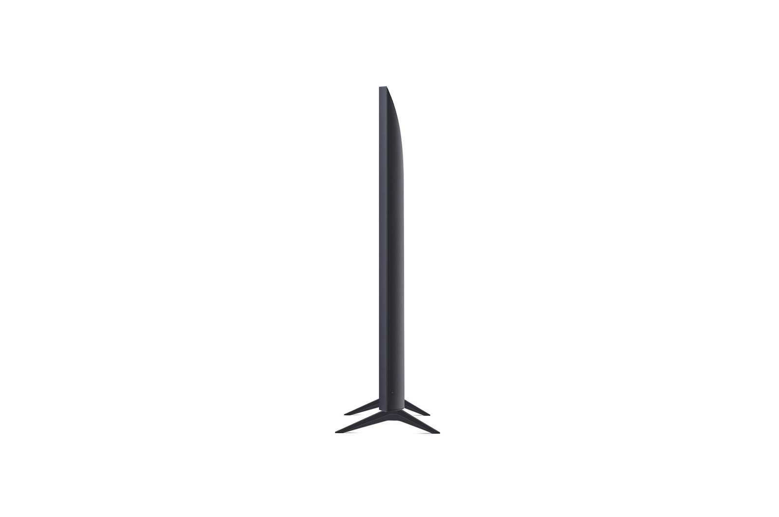 Vue latérale du téléviseur LG UHD, UT70