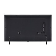 Vue arrière du téléviseur QNED de LG, modèle QNED80