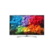 Vue avant de Téléviseur SUPER UHD SK8070 de 75 po de LG doté de la technologie ThinQ IA 75SK8070PUA