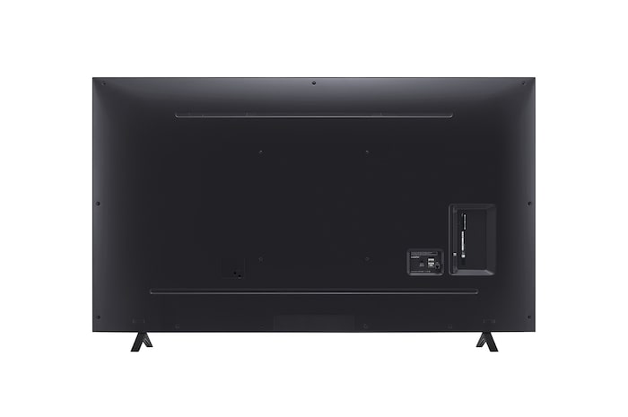 Vue arrière du téléviseur LG UHD, UT75