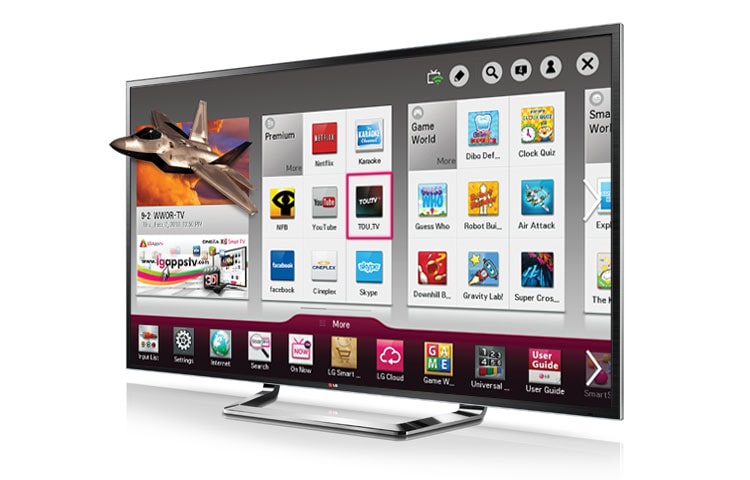 LG LE PREMIER TÉLÉVISEUR AU MONDE DE 84 PO ULTRA HD 1080P 240 HZ AVEC SMART ET CINÉMA 3D, 84LM9600