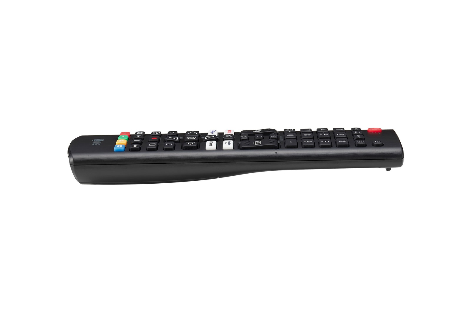 Side view of remote