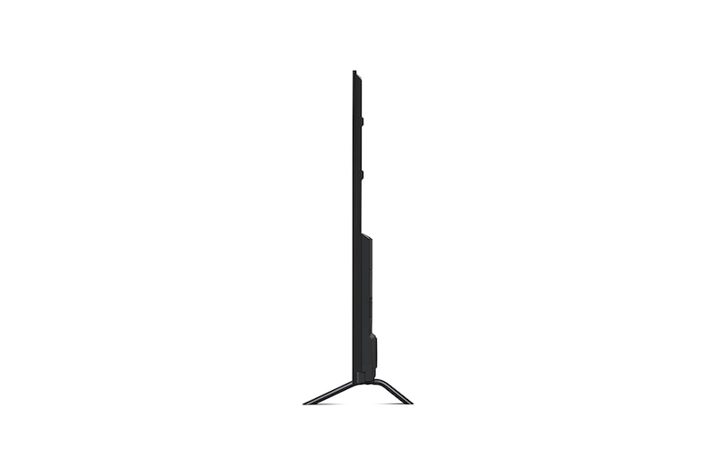 Vue latérale du téléviseur LG UHD, UT80