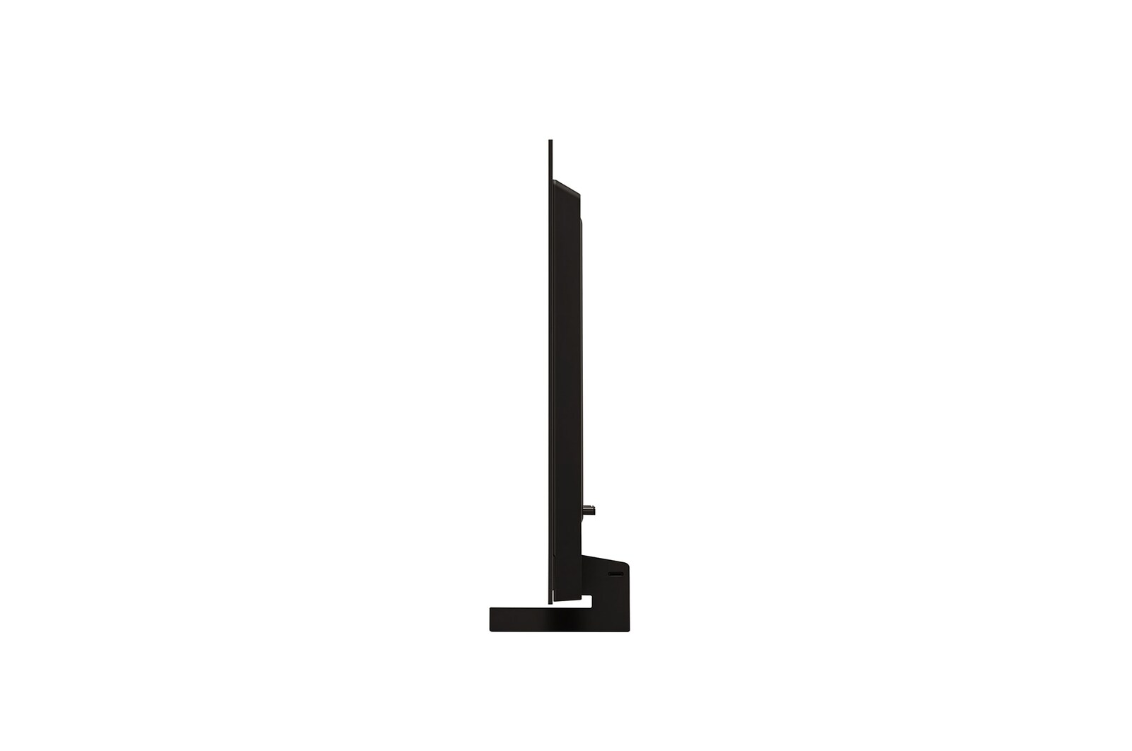 Vue latérale du téléviseur OLED evo de LG, OLED C4