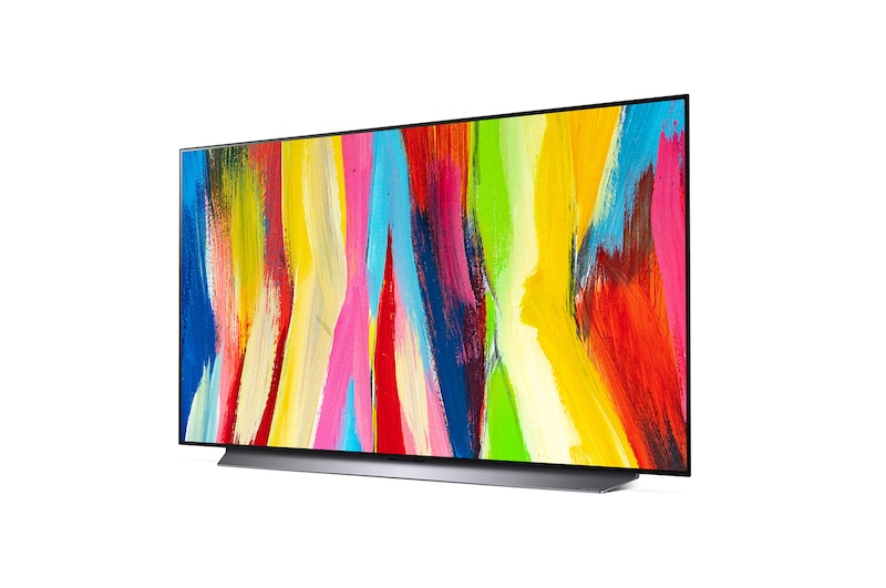 LG Téléviseur OLED evo 4K C2 de 48 po de LG, avec AI ThinQ, OLED48C2PUA