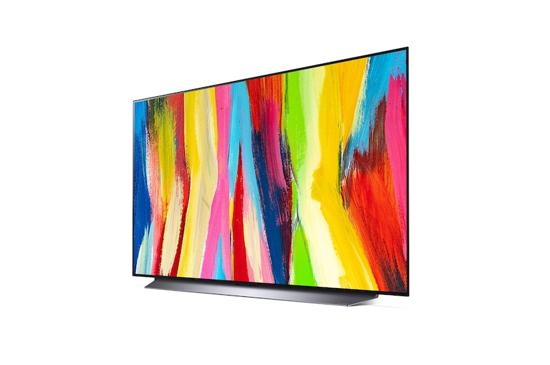 LG Téléviseur OLED evo 4K C2 de 48 po de LG, avec AI ThinQ, OLED48C2PUA