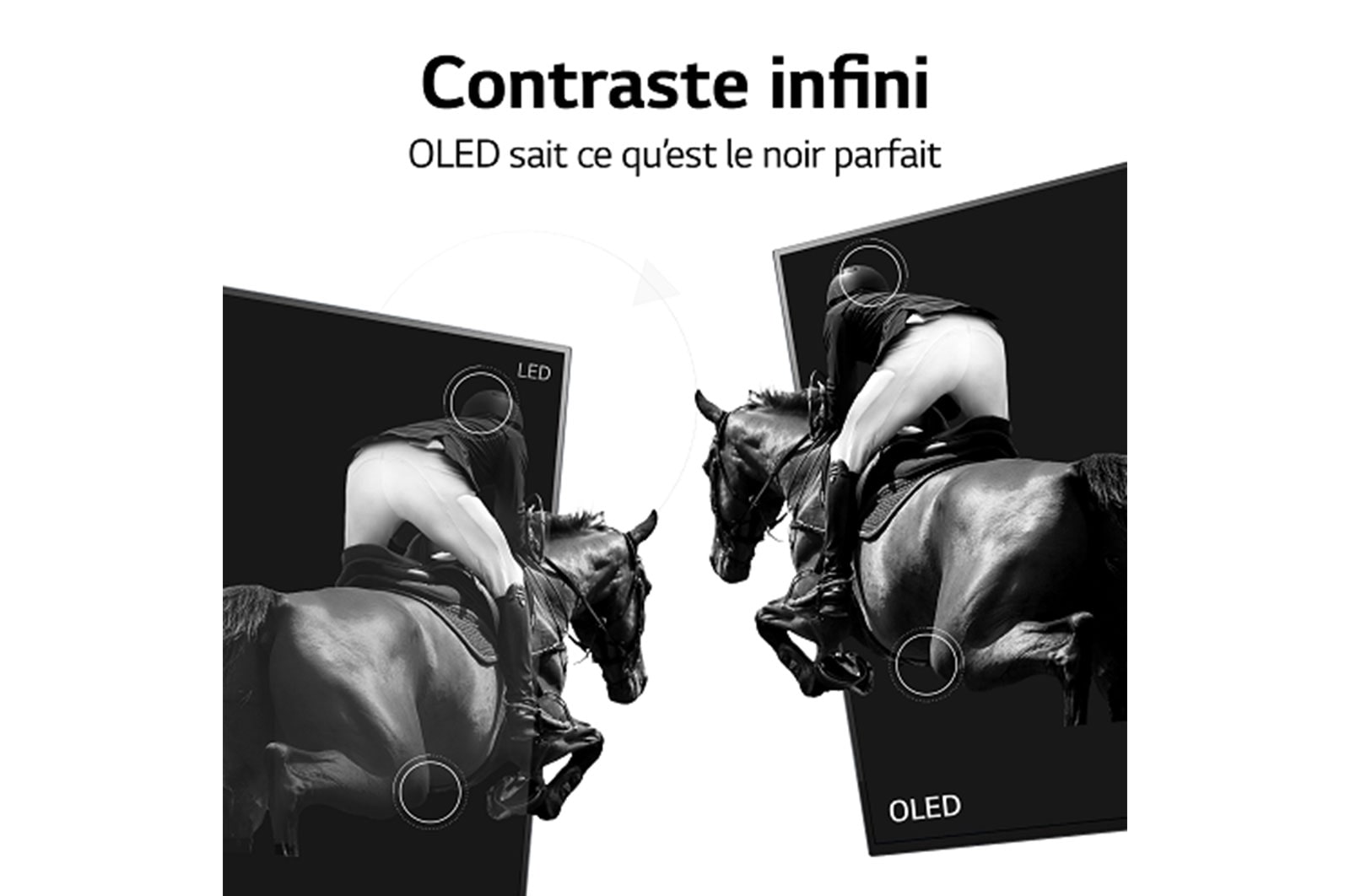 LG Téléviseur OLED intelligent 4K C1 de 55 po de LG, OLED55C1AUB