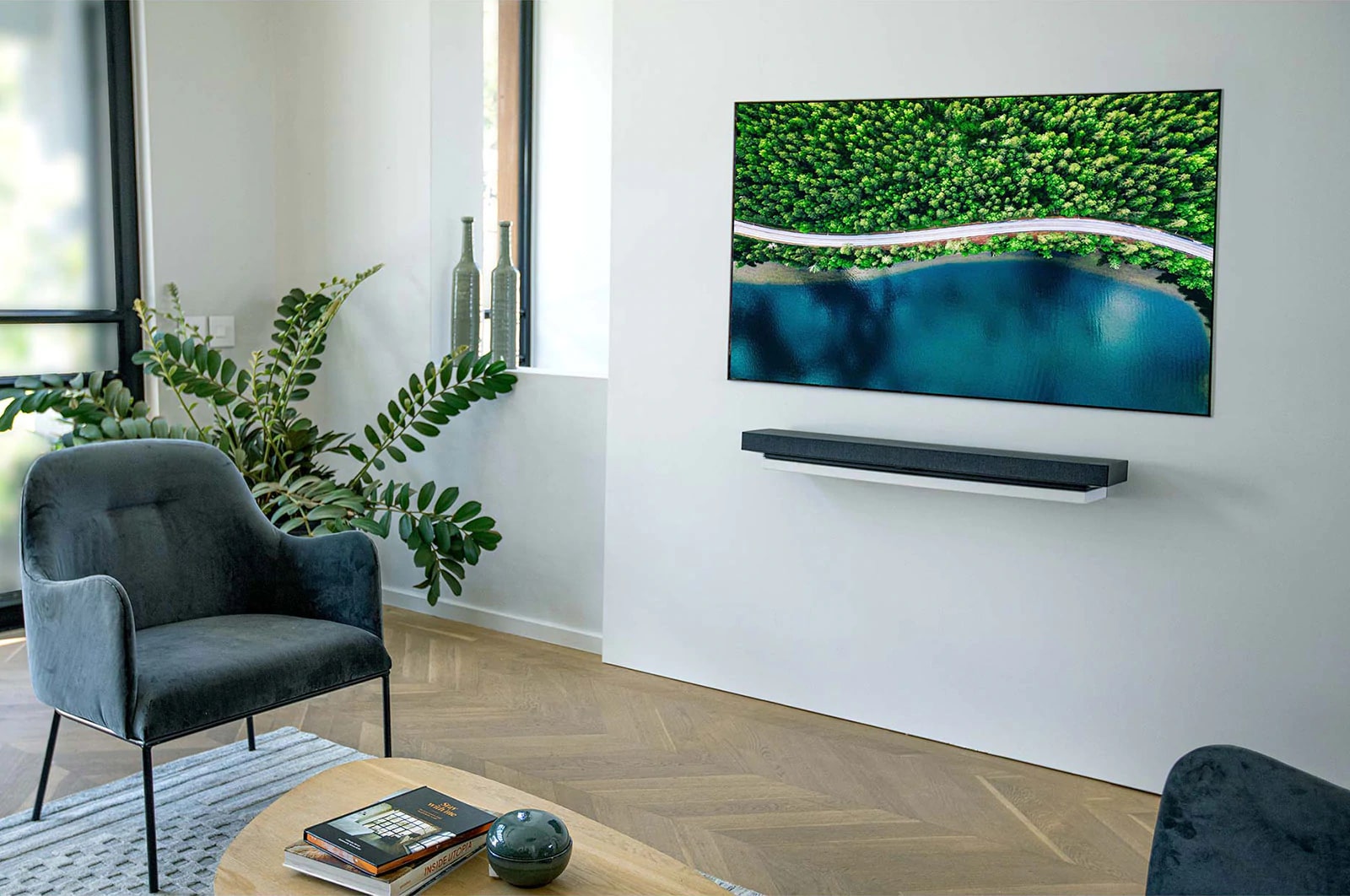 LG Téléviseur OLED WX de LG de 65 po avec AI ThinQ<sup>MD</sup>, OLED65WXPUA