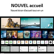 LG Téléviseur OLED intelligent 4K C1 de 77 po de LG, OLED77C1AUB