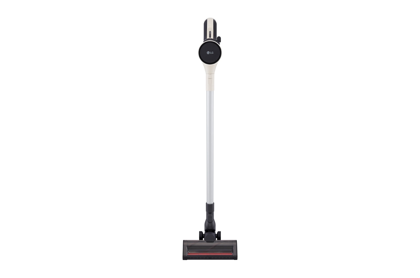 Vue avant de Aspirateur-balai sans fil CordZero🅫 Q3 de LG avec buse Dual Floor Max🅫 à détection automatique de surfaces multiples C5323B0