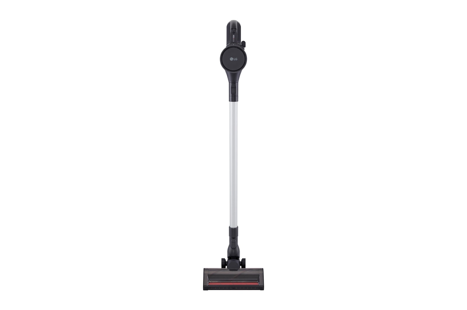 Vue avant de Aspirateur-balai sans fil CordZero🅫 Q3 de LG avec buse Dual Floor Max🅫 à détection automatique de surfaces multiples C5323GW