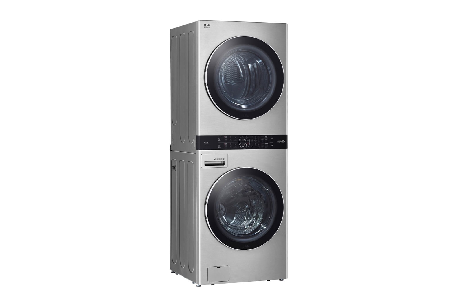 LG Unité simple WashTower<sup>MC</sup> avec laveuse à chargement frontal de 5,8 pi³ dotée de Center Control<sup>MC</sup> et sécheuse de 7,4 pi³ LG STUDIO, WSEX200HNA