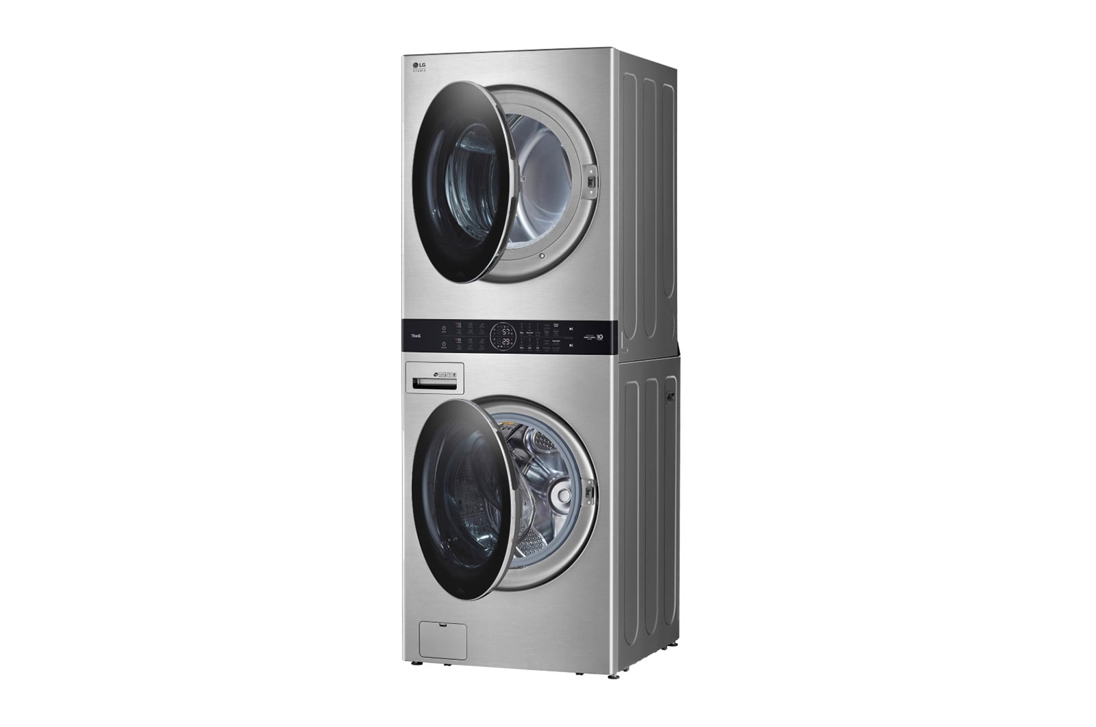 LG Unité simple WashTower<sup>MC</sup> avec laveuse à chargement frontal de 5,8 pi³ dotée de Center Control<sup>MC</sup> et sécheuse de 7,4 pi³ LG STUDIO, WSEX200HNA