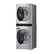LG Unité simple WashTower<sup>MC</sup> avec laveuse à chargement frontal de 5,8 pi³ dotée de Center Control<sup>MC</sup> et sécheuse de 7,4 pi³ LG STUDIO, WSEX200HNA