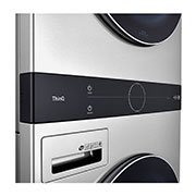 LG Unité simple WashTower<sup>MC</sup> avec laveuse à chargement frontal de 5,8 pi³ dotée de Center Control<sup>MC</sup> et sécheuse de 7,4 pi³ LG STUDIO, WSEX200HNA