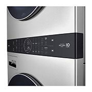 LG Unité simple WashTower<sup>MC</sup> avec laveuse à chargement frontal de 5,8 pi³ dotée de Center Control<sup>MC</sup> et sécheuse de 7,4 pi³ LG STUDIO, WSEX200HNA
