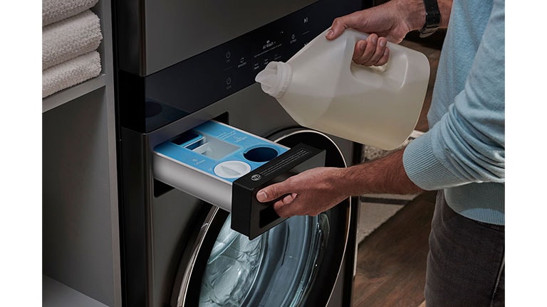  Distribue automatiquement la quantité optimale de détergent