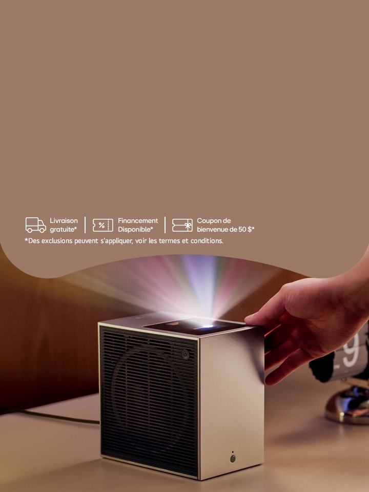 Projecteur LG CineBeam S (PU615U) : Cinéma à domicile, prix spécial 1 399,99 $