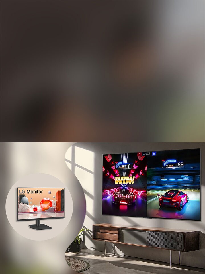 Moniteur gratuit à l'achat d'un téléviseur de LG admissible