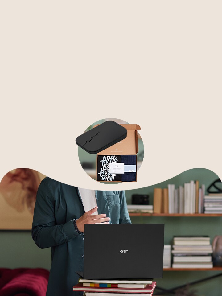 Achetez un LG gram et recevez un cadeau à l’achat. Économisez 50% sur un LG gram +vue à l’achat d’un LG gram