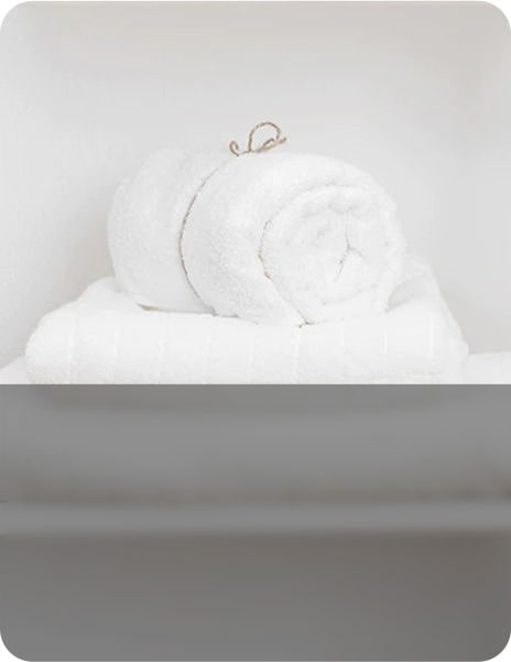 Cette image Obtenez la sensation d'une serviette d'hôtel moelleuse dans votre propre maison.