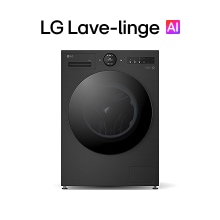 Vue de face du lave-linge LG AI