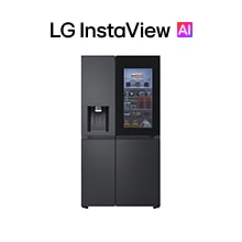 Vue de face InstaView LG AI