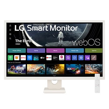 vue de face avec télécommande