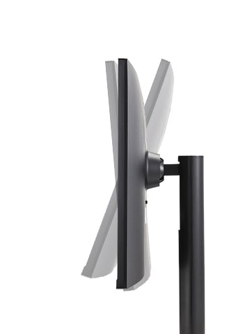 Moniteur avec réglage de l’inclinaison.