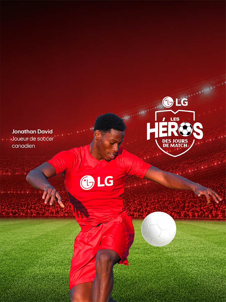 LG Match Day Heroes avec Jonathan David.
