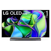 LG Téléviseur intelligent 2023 OLED evo C3 4K 77 pouces de LG, OLED77C3PUA