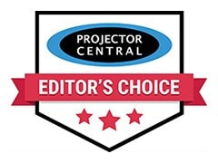  Logo du prix du choix de la rédaction de Projector Central