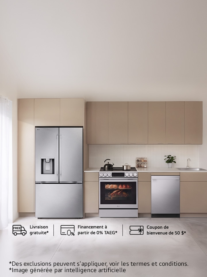 Économisez 300$ sur 3+, 100$ sur 2. Livraison gratuite à l’achat de 2+ articles de cuisine sélectionnés!