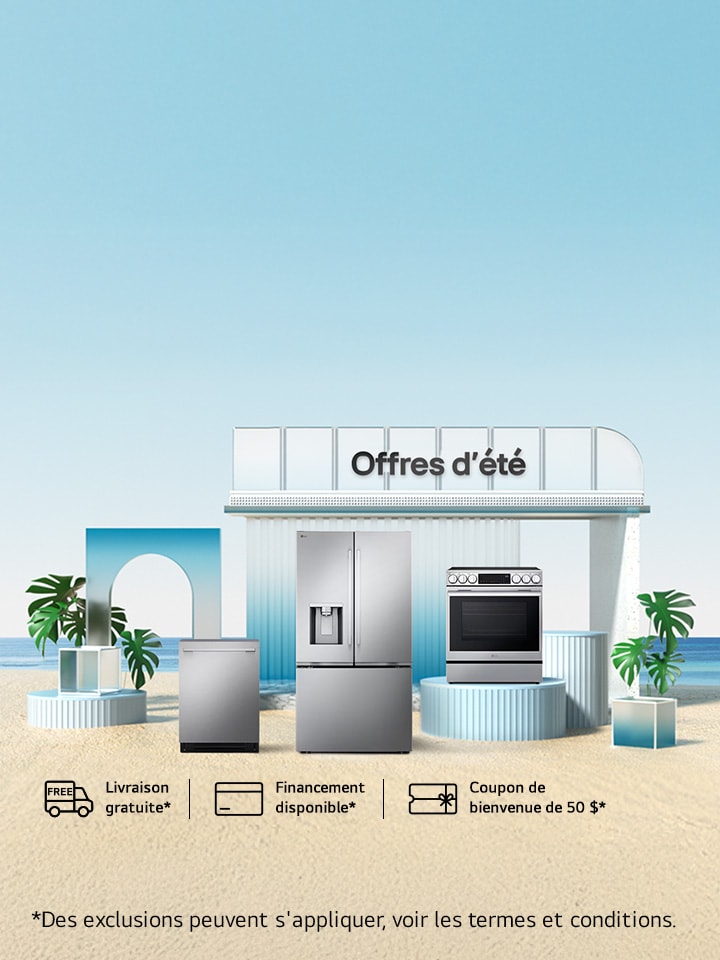 Modernisez votre cuisine avec avantages gratuits. Livraison et reprise gratuites sur électroménagers sélectionnés.