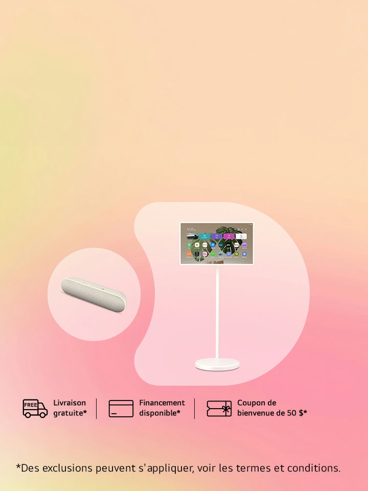 Complétez l’expérience : Haut-parleur gratuit avec StanbyME 2