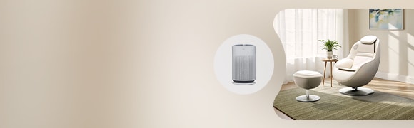 Détendez-vous dans fauteuil massant à prix spécial. Respirez l’air frais avec un purificateur gratuit, valeur 349,99 $ !