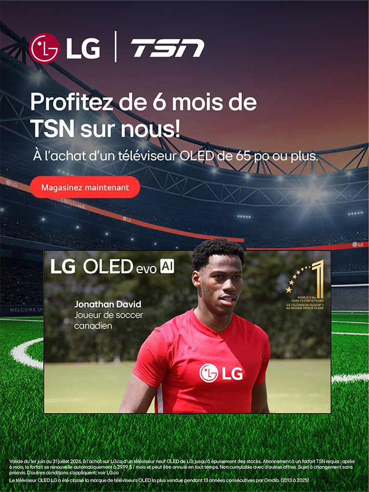 LG 2026 Football Campaign Sponsorship Banner